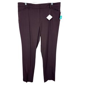 41 Hawthorn Becca Mid Rise Straight Leg Adjustable Hem Pant Size 16 NWT